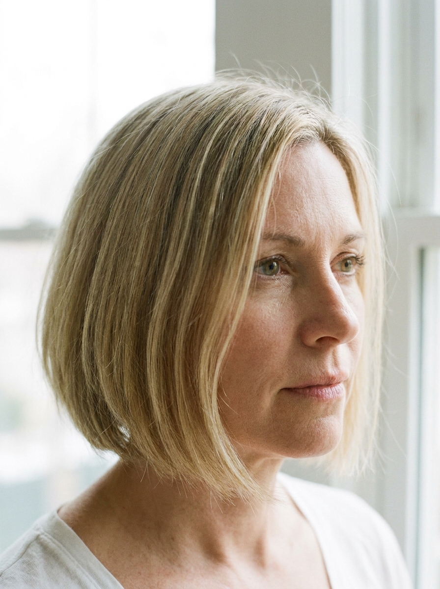 Blonde Bob für feines Haar als Kurze Blonde Bob Frisuren Inspiration 2026